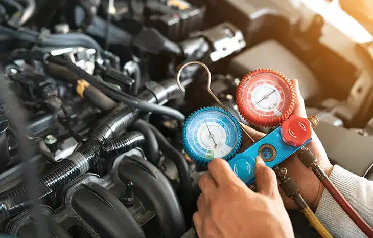 Auto A/C repair service at Allied Automotive Service in Allentown, PA, keeping your vehicle cool and comfortable year-round.