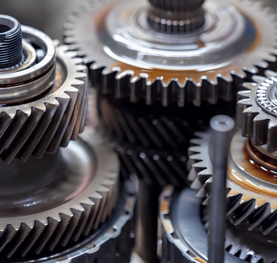 Transmission Service in Allentown PA At Allied Automotive. Close-up view of a vehicle transmission component,
